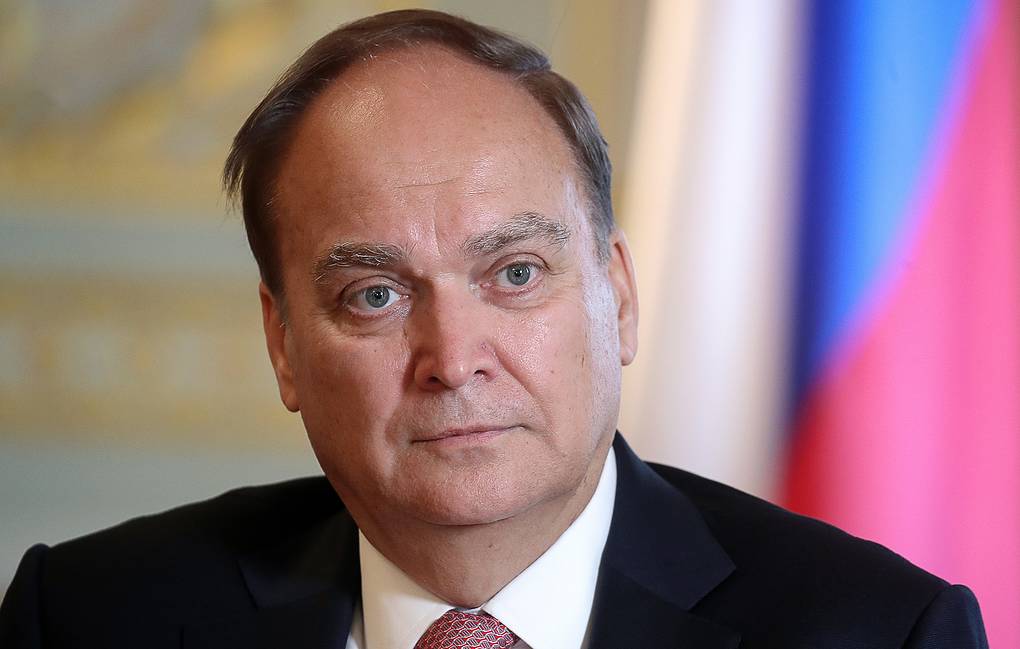 Russia Ambassador to USA Antonov gives interview to TASS news agency